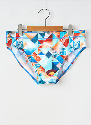 Slip de bain imprimé fantaisie bleu FUNKY TRUNKS homme