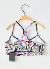 Haut de maillot de bain noir FUNKITA pour fille seconde vue