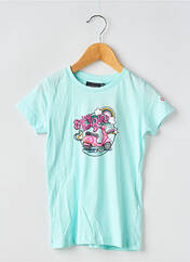 T-shirt bleu CMP pour fille seconde vue