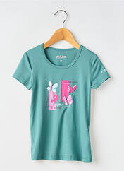 T-shirt vert CMP pour fille seconde vue