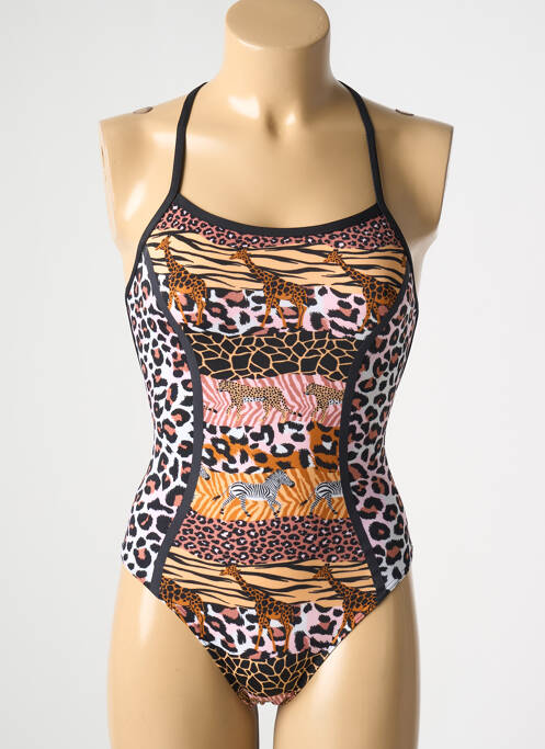 Maillot de bain 1 pièce noir FUNKITA pour femme