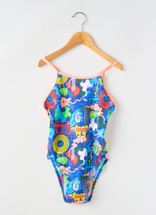 Maillot de bain 1 pièce bleu FUNKITA pour fille