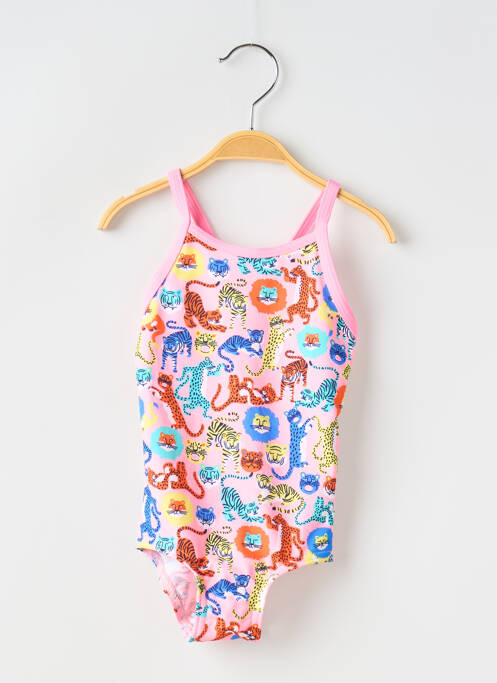 Maillot de bain 1 pièce rose FUNKITA pour fille