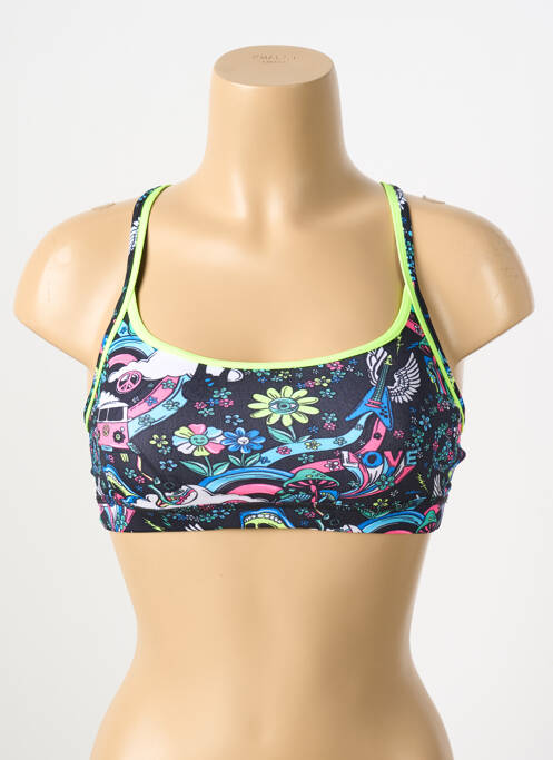 Haut de maillot de bain noir FUNKITA pour femme