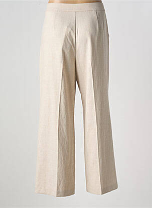 Pantalon large tissage crêpe taille normale beige LOLA ESPELETA femme