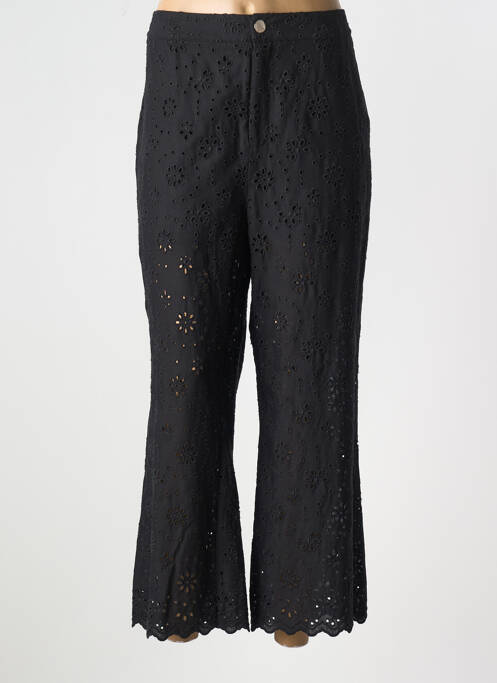 Pantalon 7/8 noir MORGAN pour femme