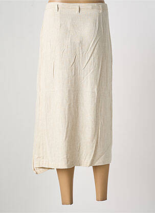 Jupe longue taille normale beige TIFFOSI femme