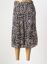 Jupe mi-longue stretch bleu MOLLY BRACKEN femme