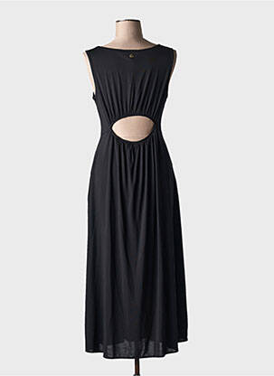 Robe mi-longue sans manche sans manche noir LOLA ESPELETA femme