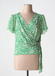 Blouse vert MORGAN pour femme seconde vue