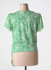 Blouse vert MORGAN pour femme seconde vue