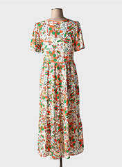 Robe longue orange DEELUXE pour femme seconde vue