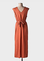 Robe longue orange TIFFOSI pour femme seconde vue