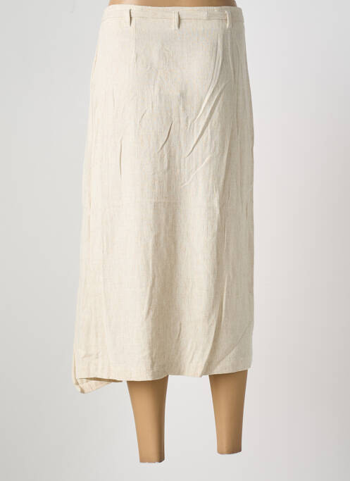 Jupe longue beige TIFFOSI pour femme