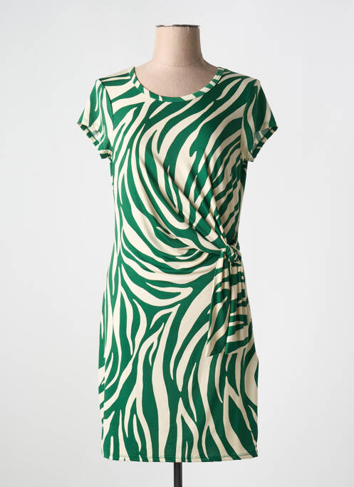 Robe courte vert MORGAN pour femme