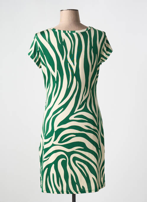 Robe courte vert MORGAN pour femme