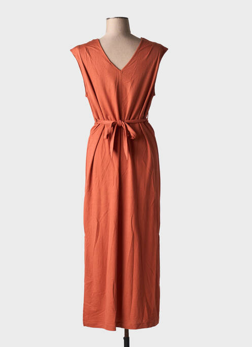 Robe longue orange TIFFOSI pour femme