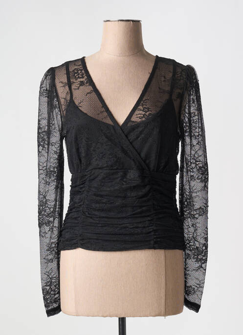 Top noir MORGAN pour femme