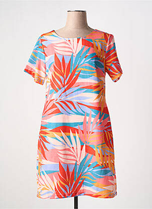 Robe courte manches courtes manches courtes rouge MOLLY BRACKEN femme