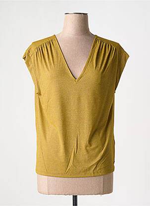 Top manches courtes manches courtes jaune LOLA ESPELETA femme