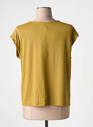 Top manches courtes manches courtes jaune LOLA ESPELETA femme