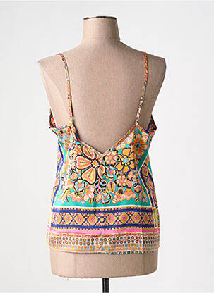 Top imprimé fantaisie fines bretelles rose MOLLY BRACKEN femme