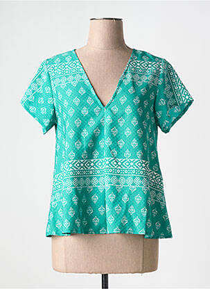 Top vert VILA pour femme