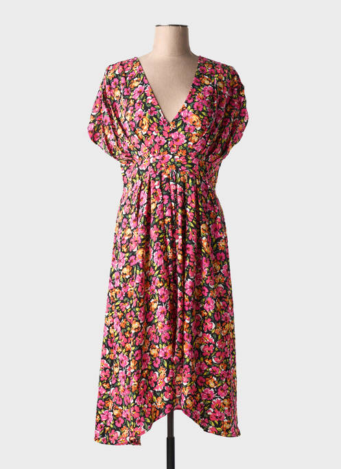 Robe mi-longue rose MOLLY BRACKEN pour femme