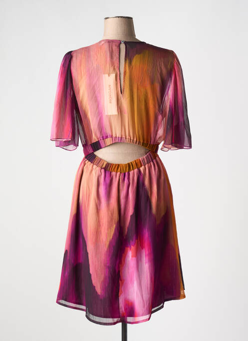Robe mi-longue violet MORGAN pour femme