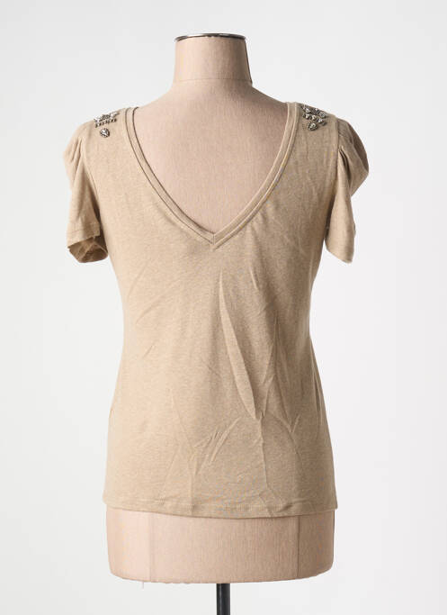 Top beige MORGAN pour femme