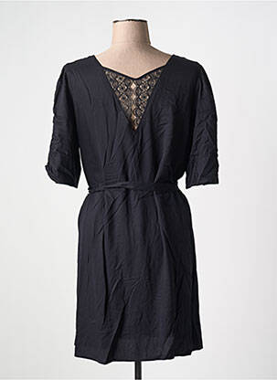Robe courte manches 3/4 manches 3/4 noir VILA femme