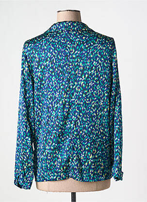 Blazer manches longues bleu MOLLY BRACKEN femme