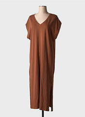 Robe mi-longue marron B.YOUNG pour femme seconde vue