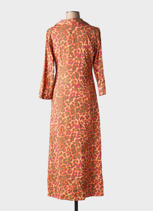 Robe longue orange VILA pour femme