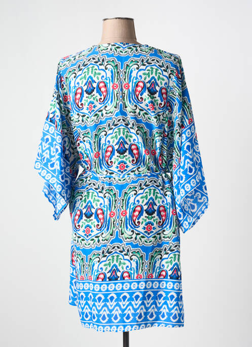 Robe mi-longue bleu MOLLY BRACKEN femme