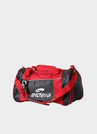 Sac de voyage fermeture zippée rouge ELDERA unisexe