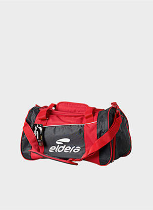Sac de voyage fermeture zippée rouge ELDERA unisexe