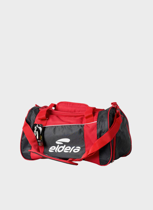 Sac de voyage fermeture zippée rouge ELDERA unisexe
