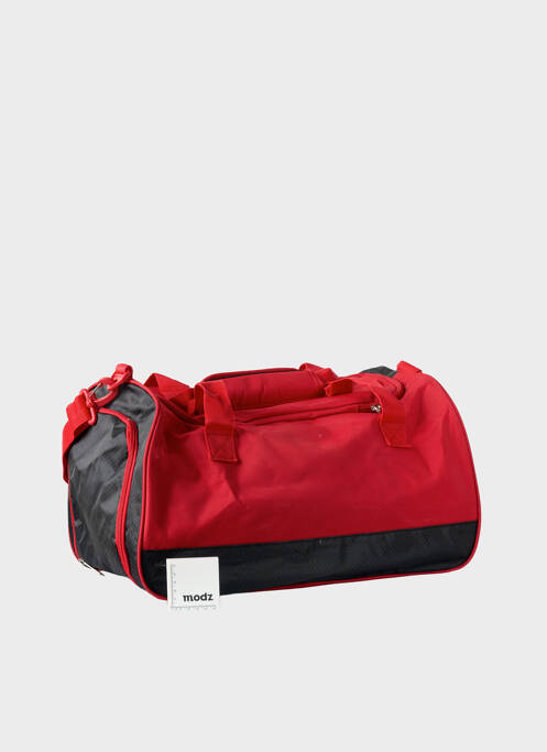 Sac de voyage fermeture zippée rouge ELDERA unisexe