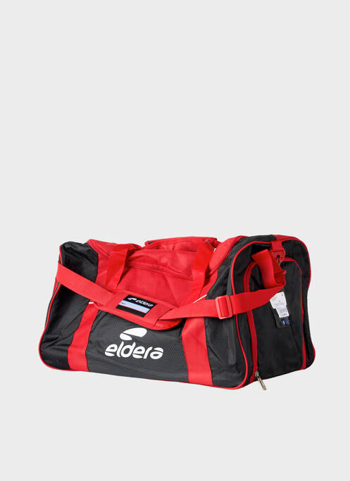 Sac de voyage fermeture zippée rouge ELDERA unisexe