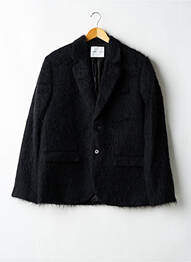 Blazer coupe cintrée noir H&M homme