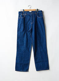 Jeans coupe droite stretch taille normale bleu WANF homme