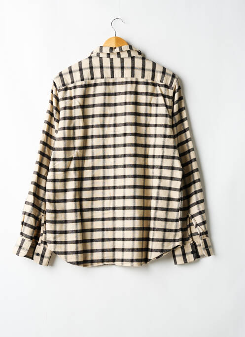 Chemise manches longues beige AUTHENTIC homme