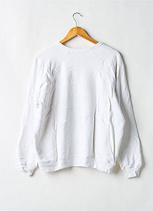 Sweat-shirt stretch manches longues blanc MOTHER femme