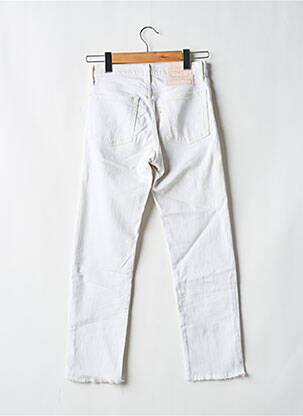 Jeans coupe droite stretch taille normale blanc LEVI'S femme