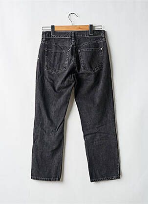 Jeans coupe droite stretch taille normale noir MANGO femme