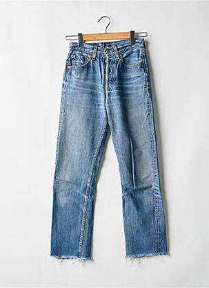 Jeans coupe droite bleu LEVIS femme