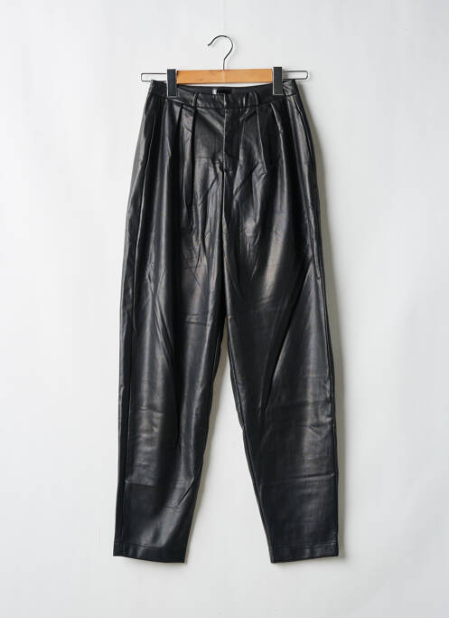 Pantalon droit coupe carotte taille haute noir MOTHER femme