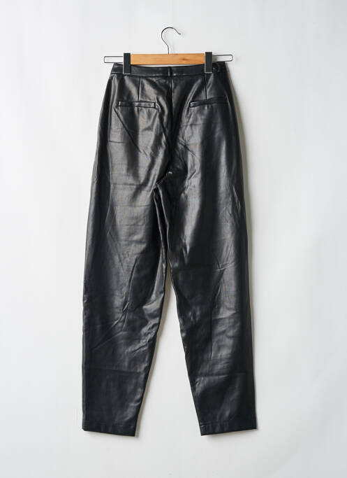 Pantalon droit coupe carotte taille haute noir MOTHER femme