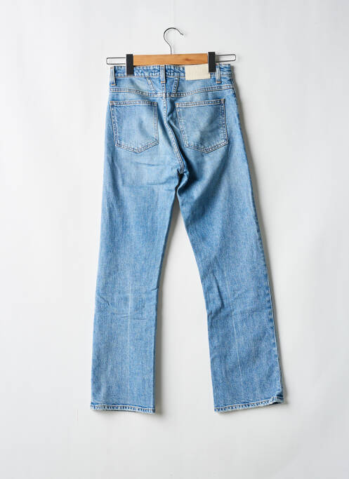 Jeans coupe droite effet usé délavé taille normale bleu CLOSED femme